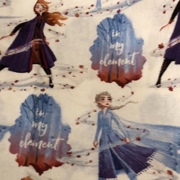DISNEY 𝅺Princess Elsa Fabric, Frozen fabric, one yard Cotton Fabric - Picture 2 of 2